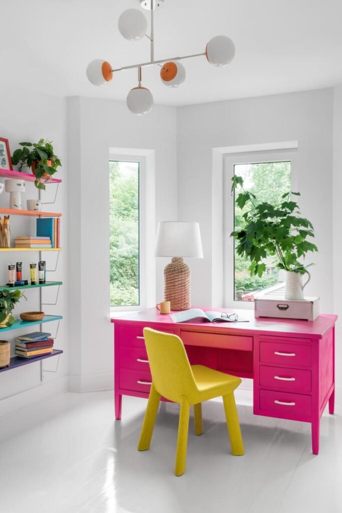 Colorful Home Office Ideas